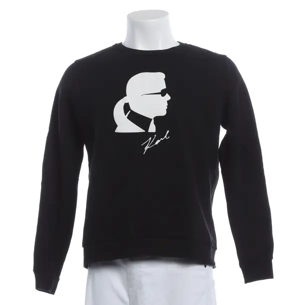 Sweatshirt, in Black, Baumwolle, Karl Lagerfeld