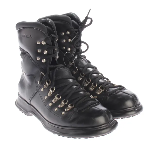 Stiefeletten, in Schwarz, Prada Linea Rossa