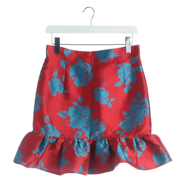 Skirt, in Red, Polyester, MSGM
