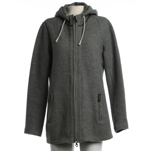 Mid-Season Jacket, in Gray, Wolle, Frauenschuh