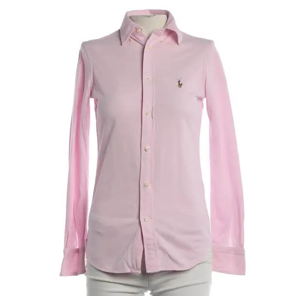 Bluse, in Hellrosa, Baumwolle, Polo Ralph Lauren