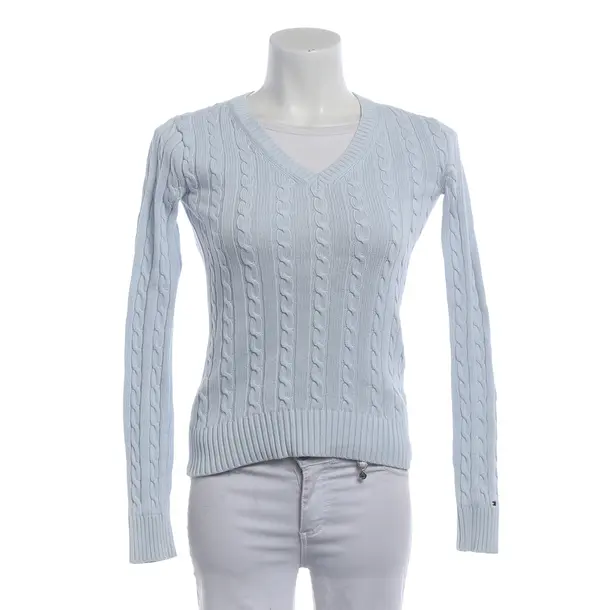 Jumper, in Blue, Cotton, Tommy Hilfiger
