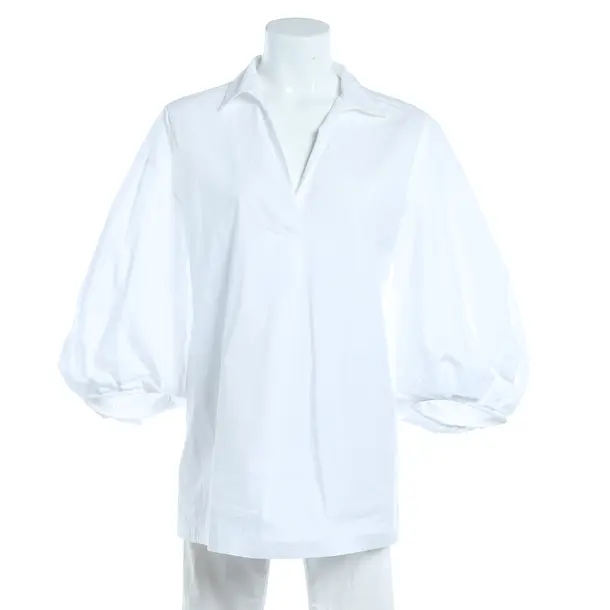 Camicetta, in Bianco, Cotone, Fabiana Filippi