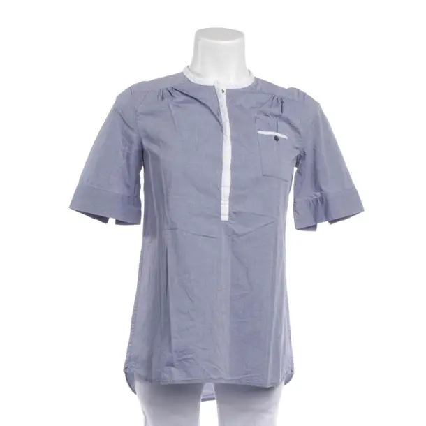 Shirt Blouse, in Blue, Viscose, Closed