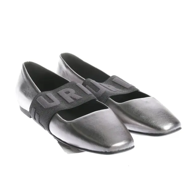 Ballet Flats in Metallic, , Furla