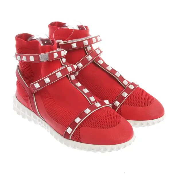 High-Top Sneaker in Rot, , Valentino