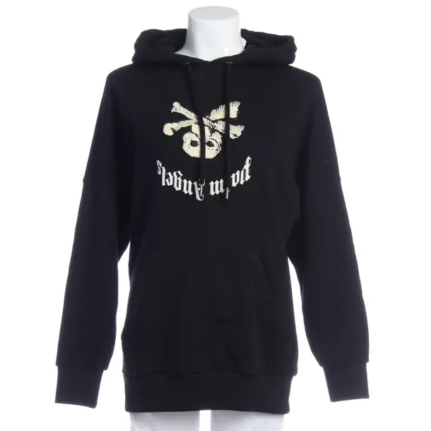 Kapuzenpulli in Schwarz, Baumwolle, Palm Angels