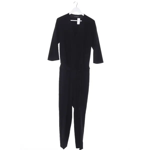 Jumpsuit in Schwarz, Polyester, Luisa Cerano