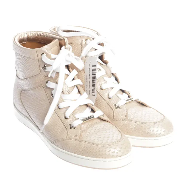 High-Top Sneaker in Rosa, , Jimmy Choo