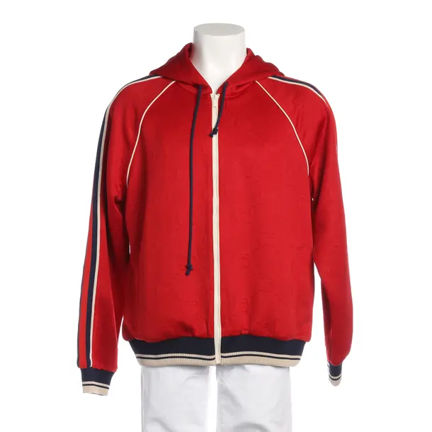 Sweatjacke in Rot, Polyester, Gucci