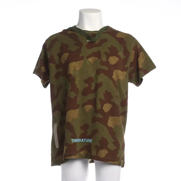 T-Shirt in Mehrfarbig, Baumwolle, Off-White