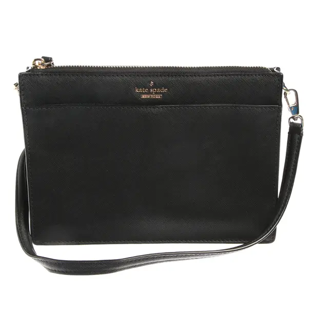 Shoulder Bag in Black, Leather, Kate Spade New York