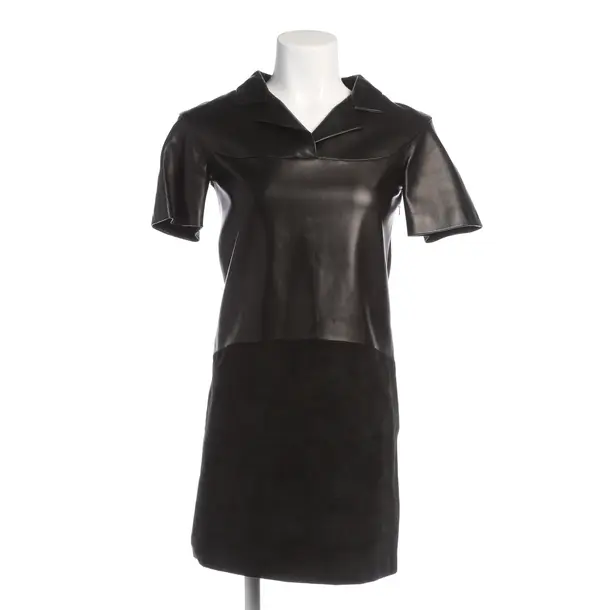 Dress in Black, Leather, Balenciaga