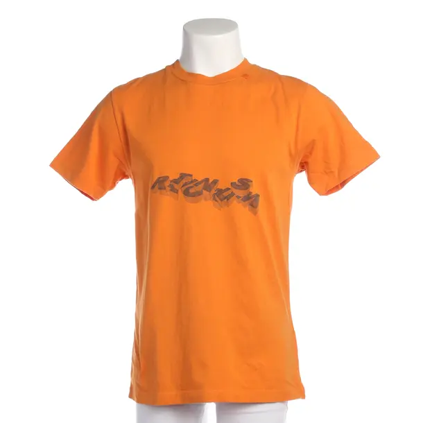 T-Shirt in Orange, Cotton, Off-White