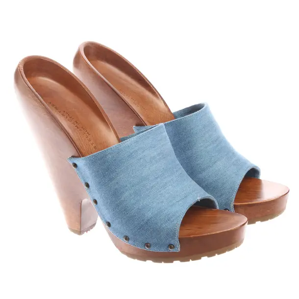 Clogs in Blau, , Stella McCartney