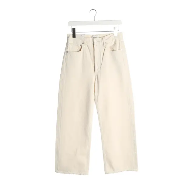 Jeans Straight Fit, in Beige, Baumwolle, Agolde