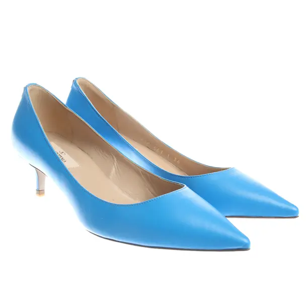 Pumps in Blau, , Valentino