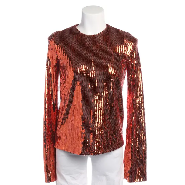 Blouse in Brown, Polyester, Galvan London