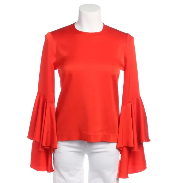 Bluse in Rot, Triacetat, Galvan London