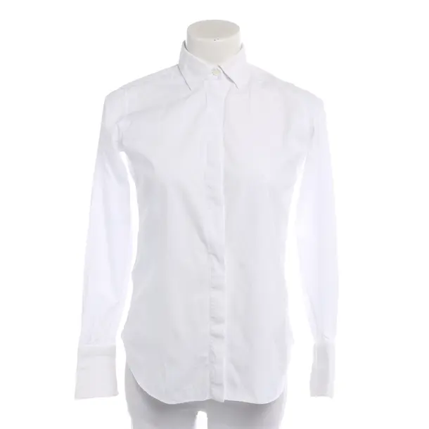 Bluse in Weiß, Baumwolle, Valentino