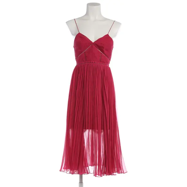 Cocktail Dress in Pink, Polyester, self-portrait
