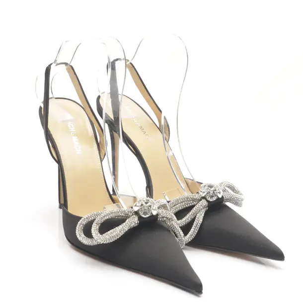 Slingbacks in Schwarz, , Mach & Mach