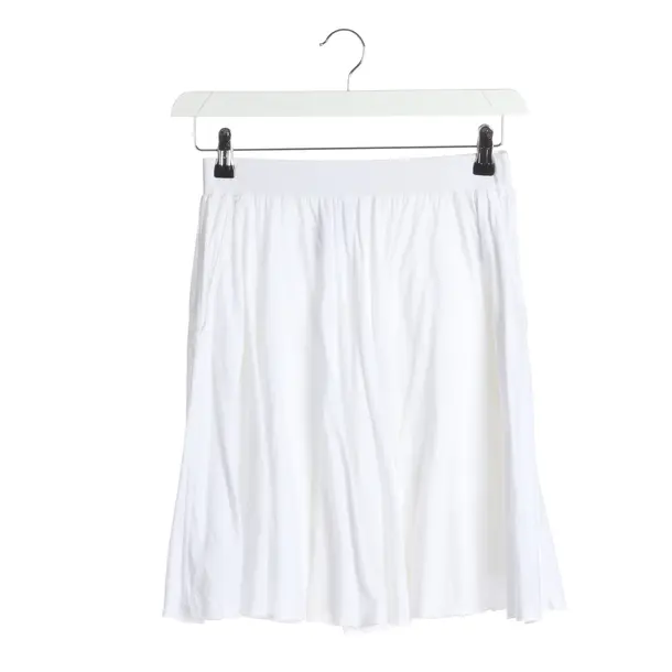 Skirt in White, Cotton, Marc Cain Sports