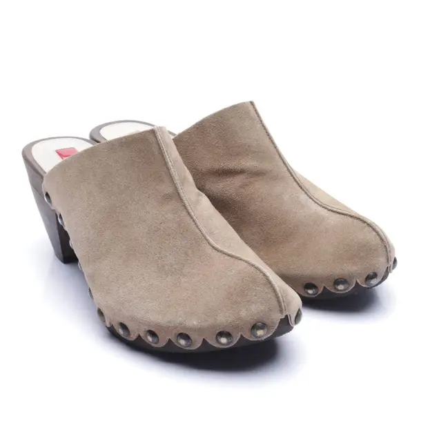 Clogs, in Light Brown, Högl