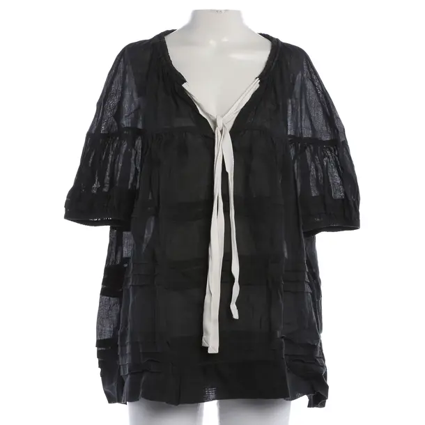 Bluse, in Schwarz, Baumwolle, Lee Mathews