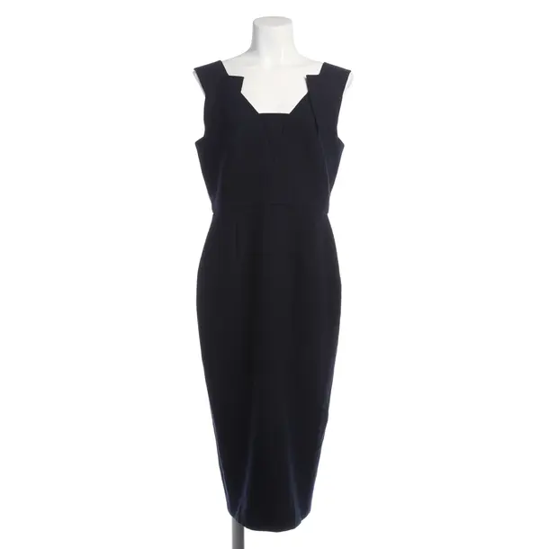 Kleid in Blau, Polyester, Roland Mouret