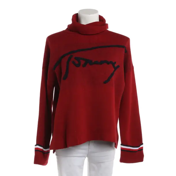 Jumper, in Red, Cotton, Tommy Hilfiger