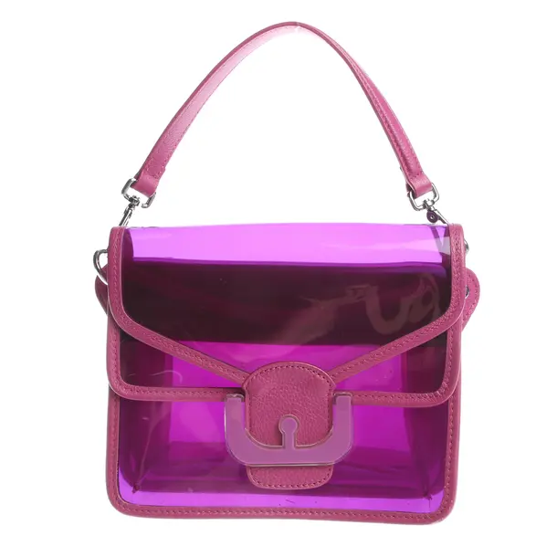 Handbag in Pink, Polyvinyl, Coccinelle