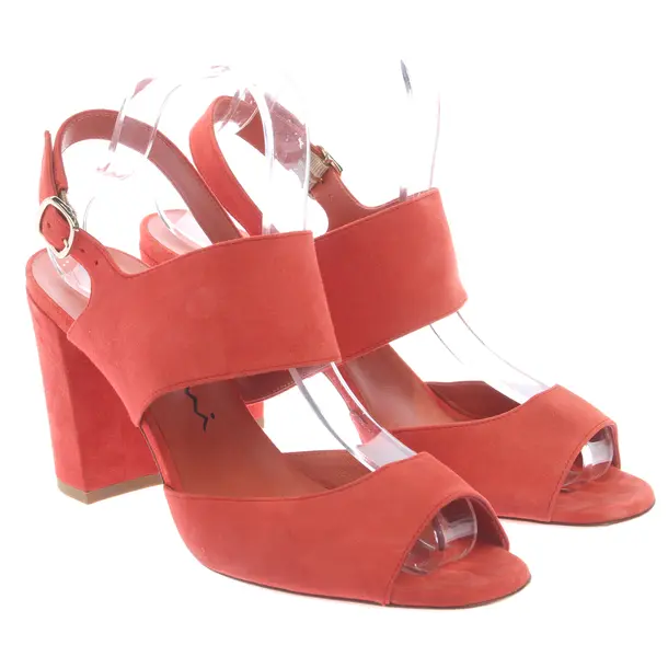 Sandaletten, in Rot, Santoni