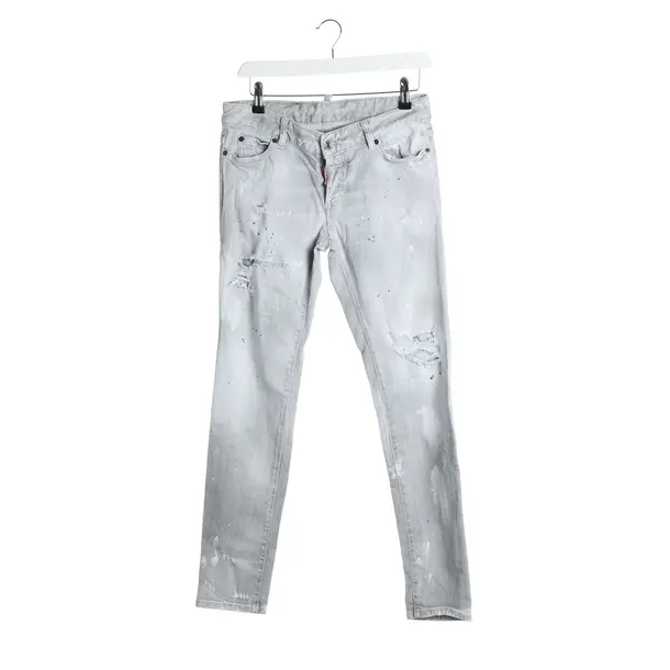 Skinny Jeans in Gray, Cotton, Dsquared