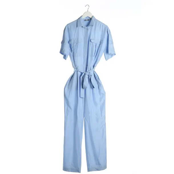 Overall in Blue, Silk, MSGM