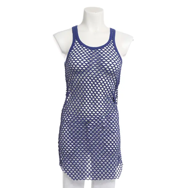 Top, in Navy, Polyester, Isabel Marant