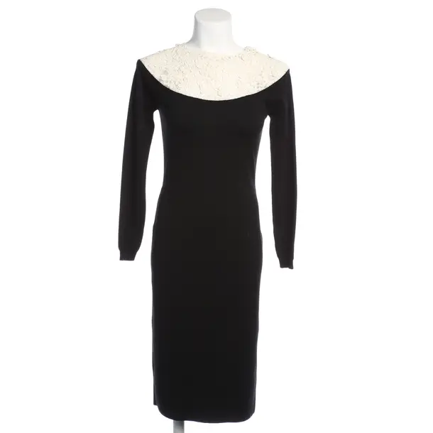Kleid in Schwarz, Wolle, Valentino