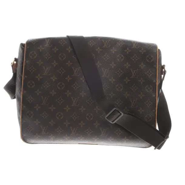 Messenger Bag in Brown, Canvas, Louis Vuitton