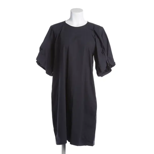 Dress, in Black, Cotton, Odeeh