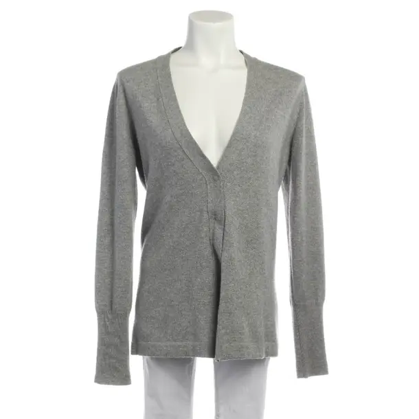Cardigan in Gray, Cashmere, Brunello Cucinelli