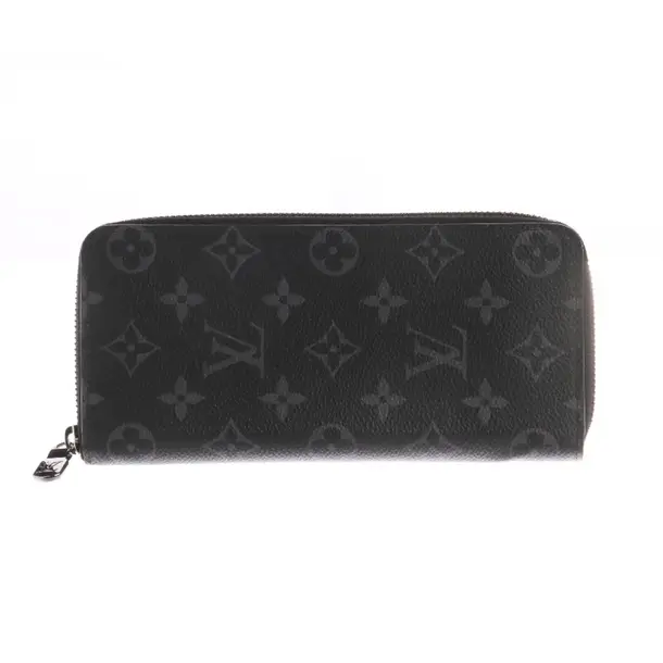 Geldbörse in Schwarz, Leder, Louis Vuitton