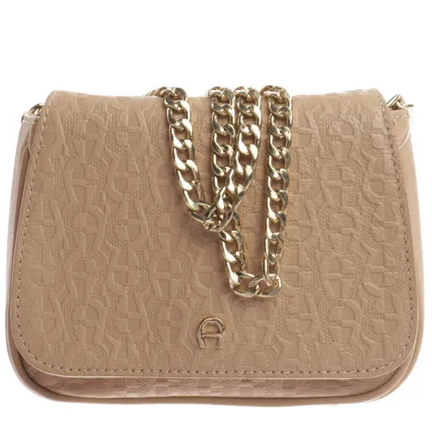 Abendtasche, in Braun, Leder, Aigner