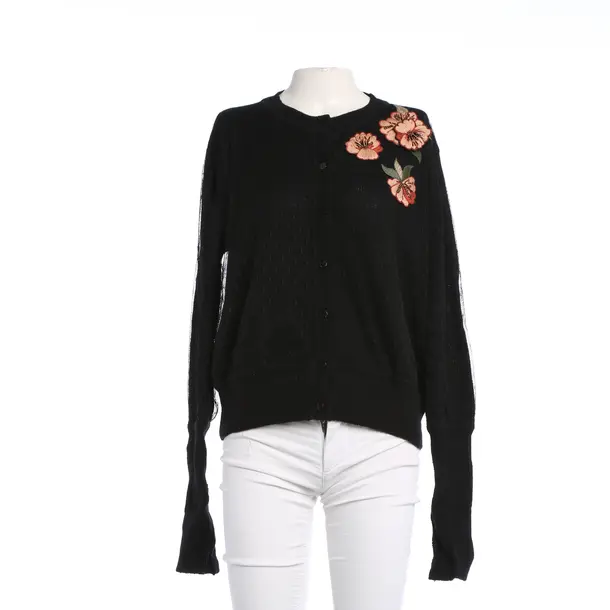 Cardigan in Black, Wool, Twin Set