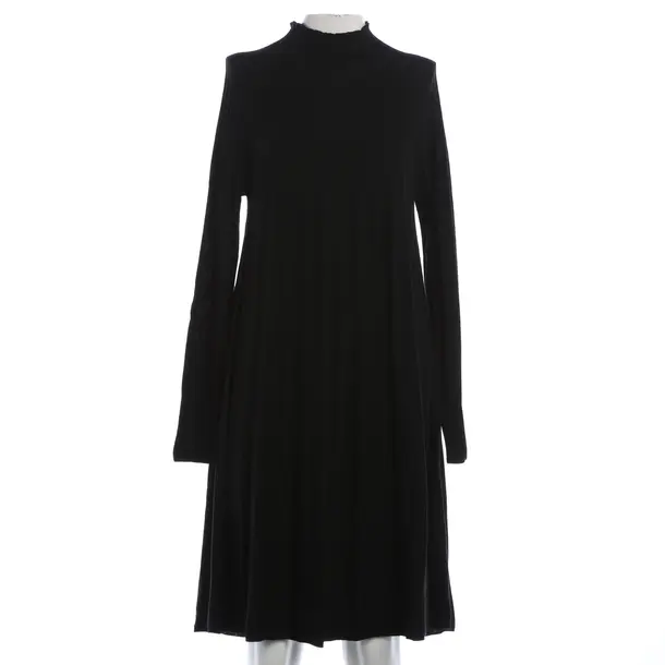 Kleid, in Schwarz, Wolle, Hemisphere