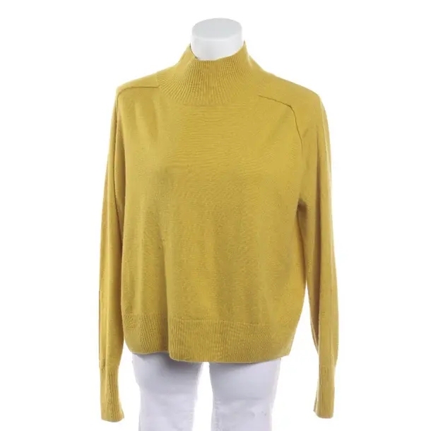 Jumper, in Mustard Yellow, Wool, FFC