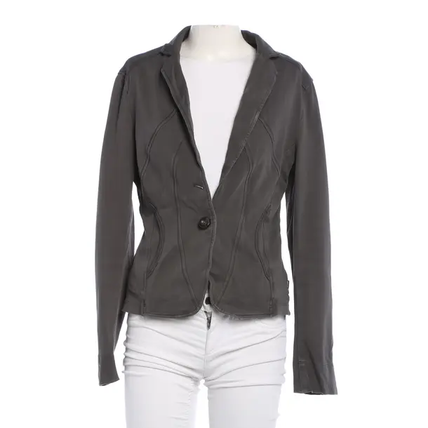 Blazer, in Gray, Cotton, Marc Cain Sports