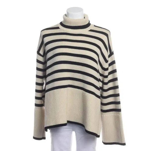Jumper in White, Wool, Totême