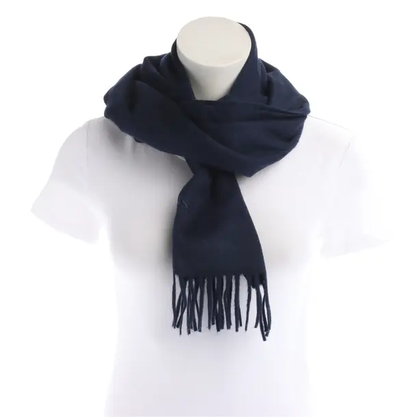 Scarf in Blue, Cashmere, Hugo Boss Black Label