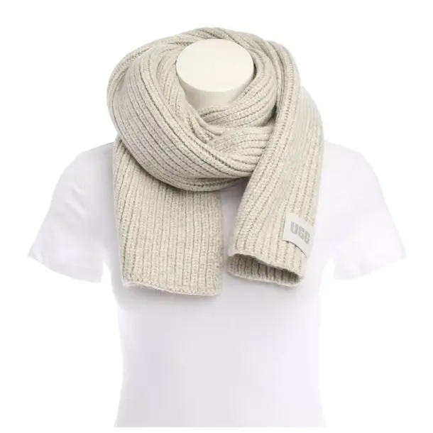 Beanie & Scarf, in Light Gray, Acrylic, UGG Australia