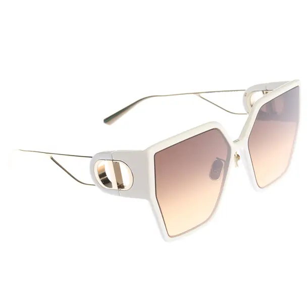 Sonnenbrille in Weiß, Kunststoff / Metall, Dior